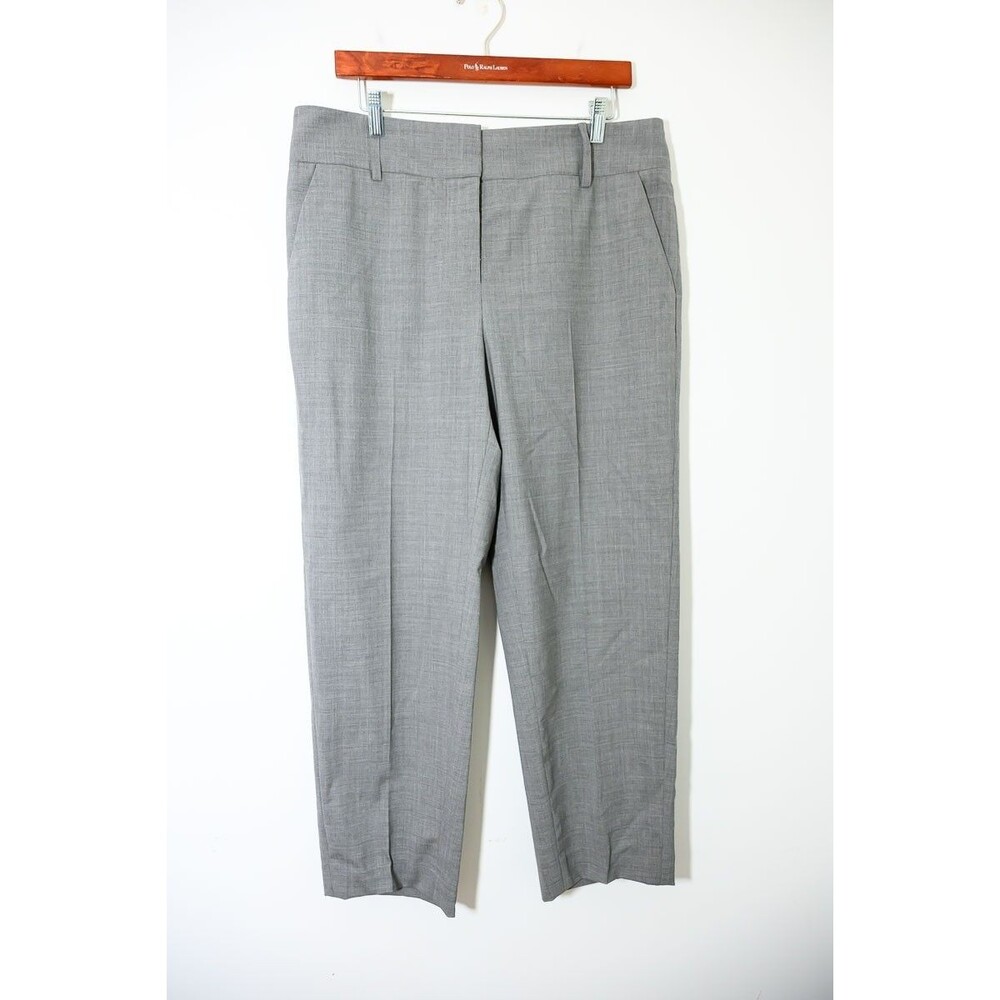KaufmanFranco Pants Gray Wool blend 36" x 26" Office Dress pants